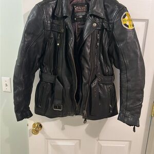 Black Military Field Jacket with Rugged Design